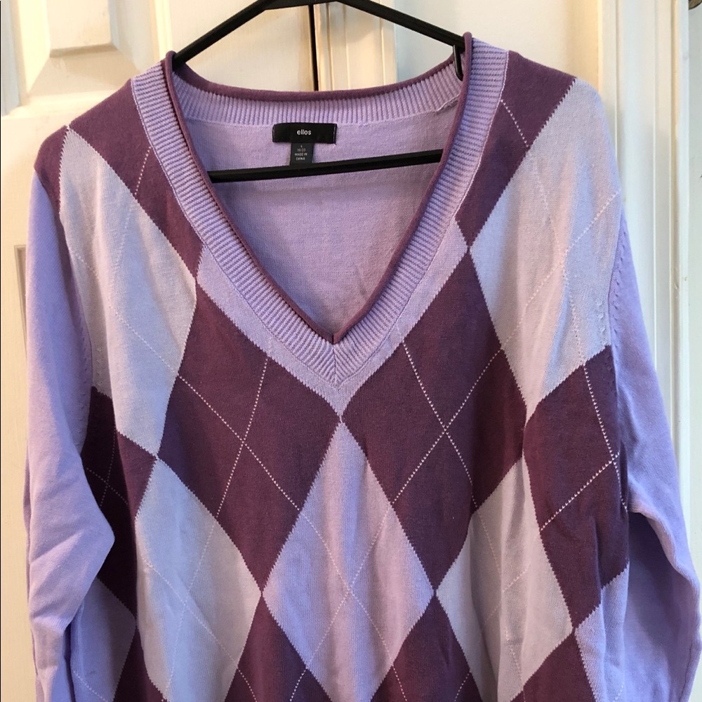 Women’s purple lightweight sweater size 18-20